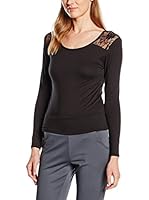 Assuili Camiseta Manga Larga (Negro)