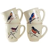 Backyard Birds Set of Four Mugs