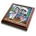 Londons Times Funny Music Cartoons - Rolling Stones Collectible, Kidney Stones - Trivets