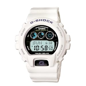 Casio Men's  G-Shock White Atomic Digital Sport Watch #GW6900A-7