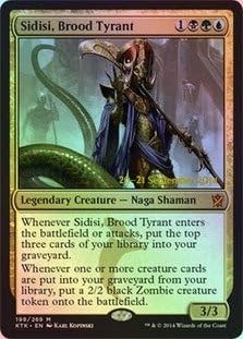 Magic The Gathering - Sidisi, Brood Tyrant (199/269) - Prerelease & Release Promos - Foil