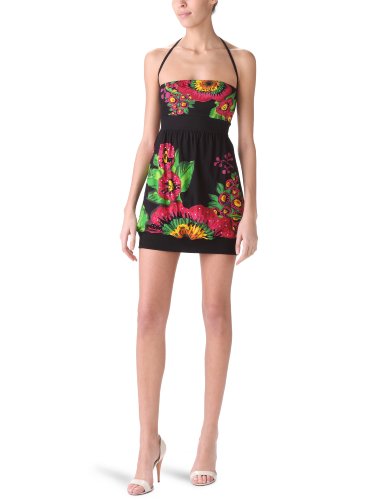Desigual Damen Kleid (mini) 21V2093, Gr. 42 (XL) (ES 44), Schwarz (Negro) Preisvergleich
