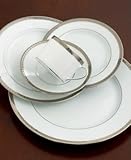 Bernardaud Athena Platinum Open Vegetable Bowl, 9.5