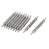 uxcell 六角スクリュードライバービット 空気電動ドライバー 全長65mm S2 材料 手工具