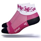 DeFeet Womens AirEator Pink Passion Cycling/Running Socks   AIRPNP