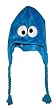 Sesame Street Cookie Monster Furry Laplander Cartoon TV Show Cap Hat
