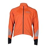 Select Cycling Rain Jacket Lightweight HiViz Running/Cycling Jacket - Unisex