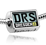 Beads "Airport code "GAS / Dresden", country: Germany - Pandora Charm & Bracelet Compatible