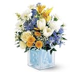 Teleflora's Crystal Baby Block