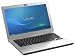 Sony Vaio SB4L1E/S 33,8 cm (13,3 Zoll) Notebook (Intel Core i3 2350M, 2,3GHz, 4GB RAM, 500GB HDD, AMD HD 6470M, DVD, Win 7 HP) silber