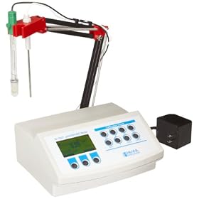 Hanna Instruments HI 3221-01 pH/mV/ISE and Temperature Bench Meter