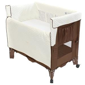 Arm's Reach Co-Sleeper Mini Bassinet Convertible, Coco Natural