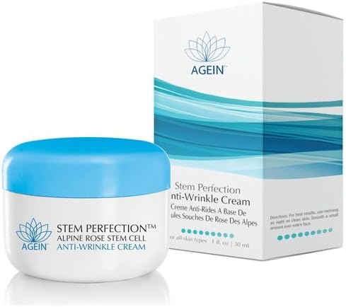 Stem Perfection Alpine Rose Stem Cell Anti-Wrinkle Cream. Make deep lines and wrinkles vanish with Nature's Wrinkle Filler.