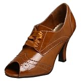 Madden Girl Women's Rileigh Hi Heel Oxford