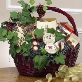 A Grand Gourmet Food Gift Basket with Smoked Salmon - Medium by Caviar