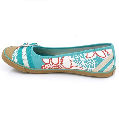 Sugar Smoking Cat Shangri La Flats Turquoise (Blue) from Sugar
