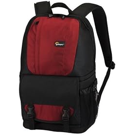 Lowepro Fastpack 200 Quick Access Backpack For SLR Kit & General Gear - Red