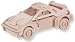 Search : F-20 Sports Car 3D Woodcraft Construction Kit, Small