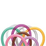 Qualatex 260 Entertainer Balloons (100 Ct) - Mocha Brown, Wintergreen, Tropical Teal, Goldenrod, Rose, Spring Lilac, Gray, Jewel Magenta and Diamond Clear