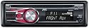 JVC KD-R 311 MP3-CD-Tuner (Front-Aux Eingang) schwarz-rot