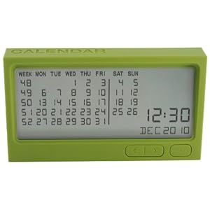 【クリックでお店のこの商品のページへ】LEXON BURO CALENDAR マットグリーン LR121