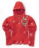 Apple Bottoms - Apple Bottoms Girls Printed Zip Hoodie