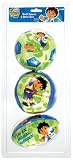 Go Diego Go 4" Set of 3 Balls by Franklin Sports