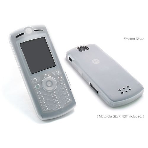 Motorola SLVR L7 FlexiSkin - The Soft Low-Profile Case (Frosted Clear)