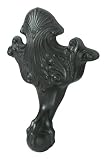KOHLER K-1103-P5 Iron Works Historic Ball-and-Claw Feet, Iron Black