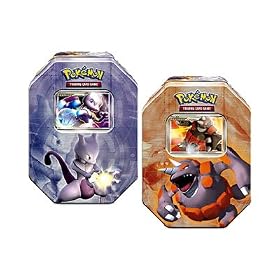 Pokemon 2008 Diamond and Pearl Holiday Collectors Tin Mewtwo and Rhyperion by Pok�mon