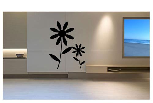 Decoration wall sticker wall mural decor-Simple flower