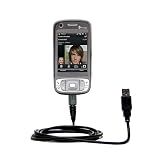 Classic Straight USB Cable for the HTC TyTN II with Power Hot Sync and Charge capabilities - Gomadic Brand w/ TipExchange Technology