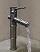 New Brushed Nickel Bamboo Facuet Vessel Sink Faucet Bath