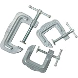 Cクランプ 25・50mm 3個セット/C型クランプ/バイス【SK11】