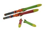 Lanard Foam Shooter - Mini Tube Missile Twin Pack with 4 Rockets