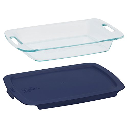 Pyrex Easy Grab 8Piece Glass Bakeware and Food Storage Set