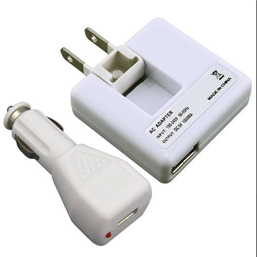 USB WALL AC POWER FOR iPod®/MP3/MP4