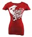 Famous Stars and Straps "Modified" Womens T-Shirt - More Colors (Small, Daring Red)