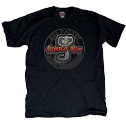 Karate Kid Cobra Kai All Valley Championship Men's Black T-Shirt