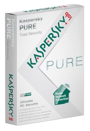 Kaspersky Pure, Total Security, 3 PC's, 1 Year subscription (PC)