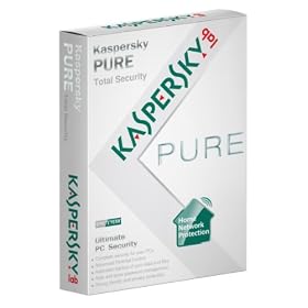 Kaspersky Pure, Total Security, 3 PC's, 1 Year subscription (PC)