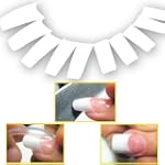 500x Faux ongles tip CAPSULE TRANSPAR...