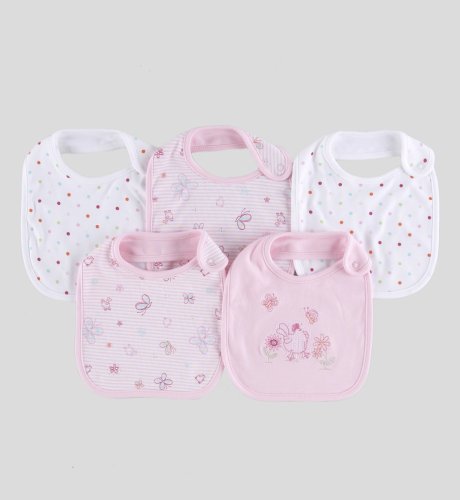 5 Pure Cotton Chicken Bibs