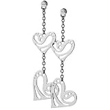 brosway ブロスウェイ FANTASY Earring ピアス - 2 hearts FS21の画像