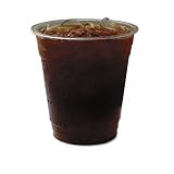 Eco-Products : Compostable Corn Clear Plastic Cups, Cold, 12 oz, Clear/Green Stripe, 1000/CT -:- Sold as 2 Packs of - 1000 - / - Total of 2000 Each