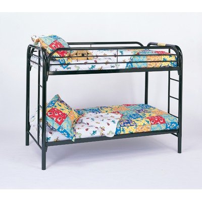 Framington Twin/Twin Futon Bunk in Black
