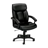 basyx by HON HVL151 Executive High-Back Chair, Black