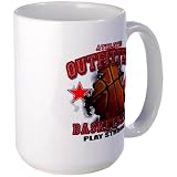 Large Mug Coffee Drink Cup Athletic Outfitters Basketball Play Strong