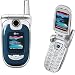 LG VX8100 - Cellular phone with digital camera / digital player - Verizon - CDMA2000 1X - blue silver