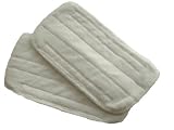 Brand New Pack x 2 Microfibre Washable Re-Usable Hard Floor CLEANING PADS Made By First4Spares For BLACK & DECKER FSM1600 & FSM1500 Series Steam Mops